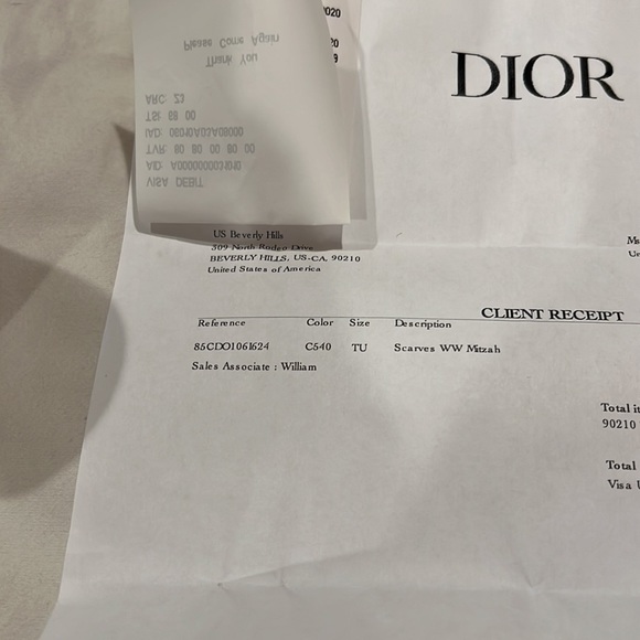 DIOR SCARVE - Picture 7 of 8